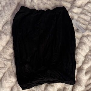 Stateside Elegant Black Pencil Skirt